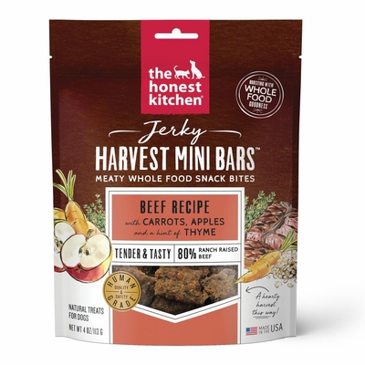 THK-DOG-JERKY-HARVEST-MINI-BARS-BEEF-CARROTS-APPLE-TREAT-4OZ