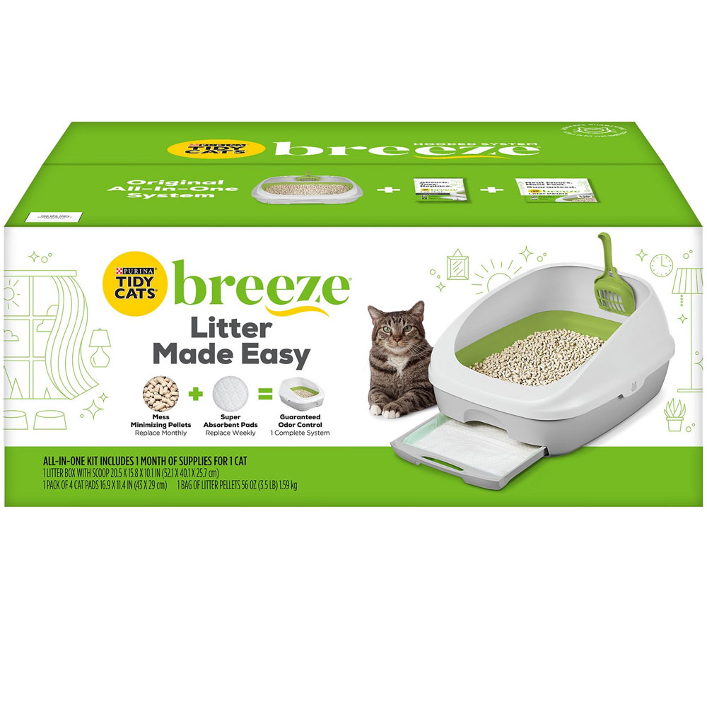Tidy Cats Breeze Cat Litter Box System On Sale EntirelyPets