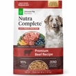 Ultimate Pet Nutrition Freeze Dried Raw Nutra Complete Beef Dog Food 48 oz