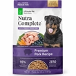 Ultimate Pet Nutrition Freeze Dried Raw Nutra Complete Pork Dog Food 48 oz