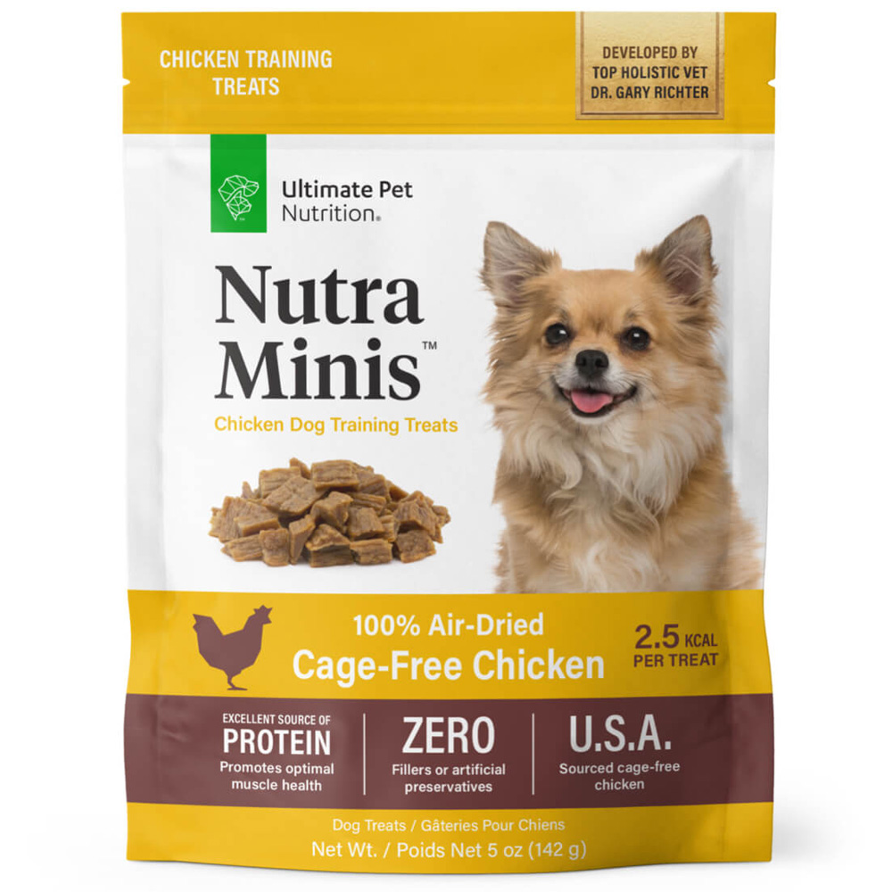 ULTIMTE-PET-NUTRTION-NUTRA-MINIS-AIRDRIED-CHCKN-DOG-TREATS-5OZ