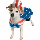Uncle Sam USA Dog Costume - Large