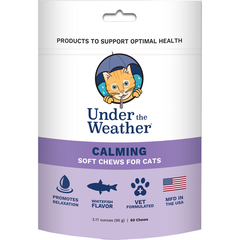 Under the Weather Soft Chews for Cats - Calming (60 count) Under the Weather Soft Chews for Cats - Calming (60 count)