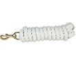 Valhoma Lead Cotton 3/4" x 10' Rope w/ Bolt Snap - White