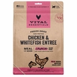 VE CAT CRUNCHY MICRO NIBS CHICKEN WHITEFISH FD 12OZ
