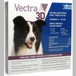 Vectra 3D BLUE for Dogs & Puppies 21-55 lbs - 3 Doses