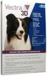 Vectra 3D BLUE for Dogs & Puppies 21-55 lbs - 6 Doses