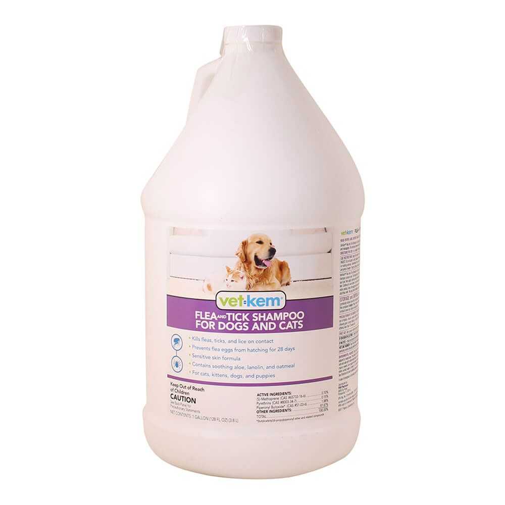 Vet Kem Flea & Tick Shampoo for Dogs & Cats (1 Gallon) On Sale