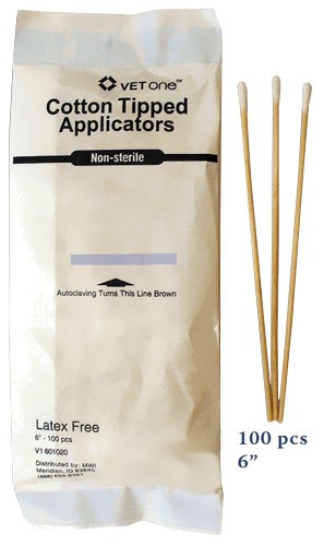 Vet One Cotton Tipped Applicators