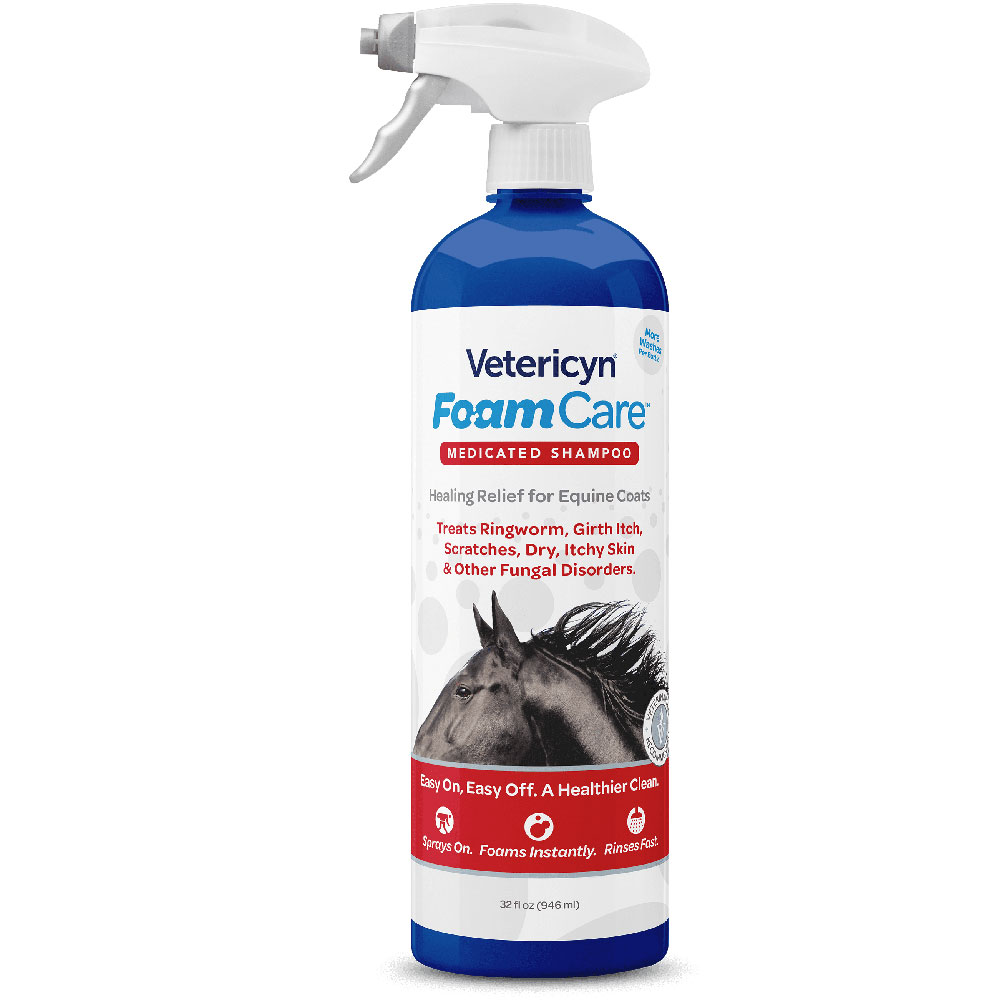 VETERICYN-FOAMCARE-MEDICATED-SHAMPOO-HORSES
