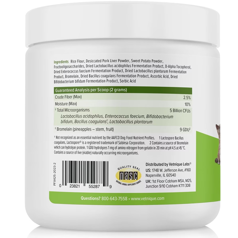 VETNIQUE-LABS-PROFIVEX-PROBIOTICS-5-STRAIN-DOG-CAT-SUPPLEMENT-4OZ