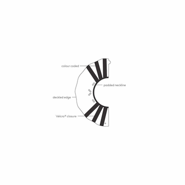 EASY-FIT-COLOR-CODED-VELCRO-COLLAR-LARGE