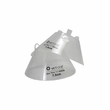 VetOne See Thru Elizabethan E-Collar, 9.25" - 10.5" (10cm Depth)