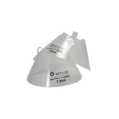 VETONE-SEE-THRU-ELIZABETHAN-COLLAR-10CM-DEPTH