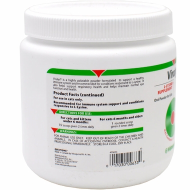 VETOQUINOL-VIRALYS-LYSINE-FOR-CATS-POWDER-100-GRAMS