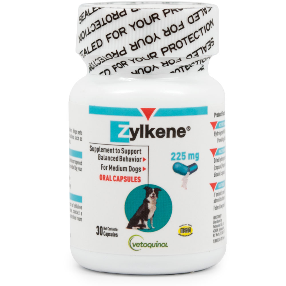 VETOQUINOL-ZYLKENE-225MG-30-CAPSULES