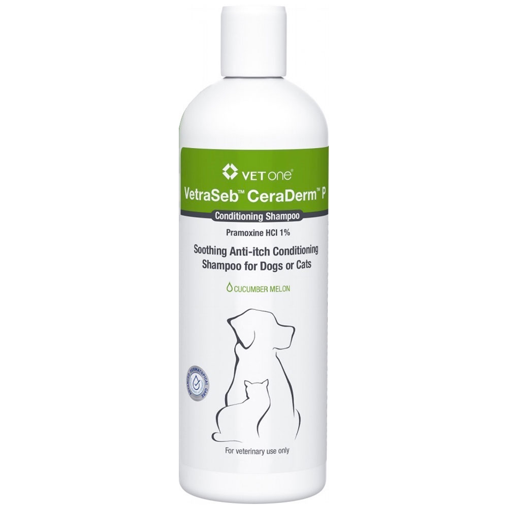 VETRASEB-CERADERM-P-ANTI-ITCH-CONDITIONING-SHAMPOO-DOGS-CATS-16OZ