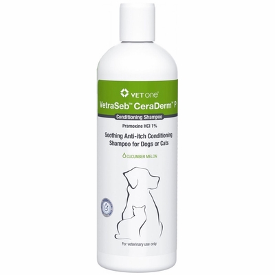 VETRASEB-CERADERM-P-ANTI-ITCH-CONDITIONING-SHAMPOO-DOGS-CATS-16OZ