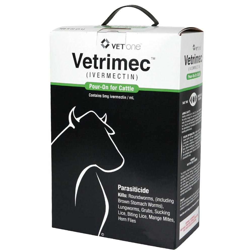 Vetrimec (Ivermectin) Pour-On for Cattle, 1 Liter