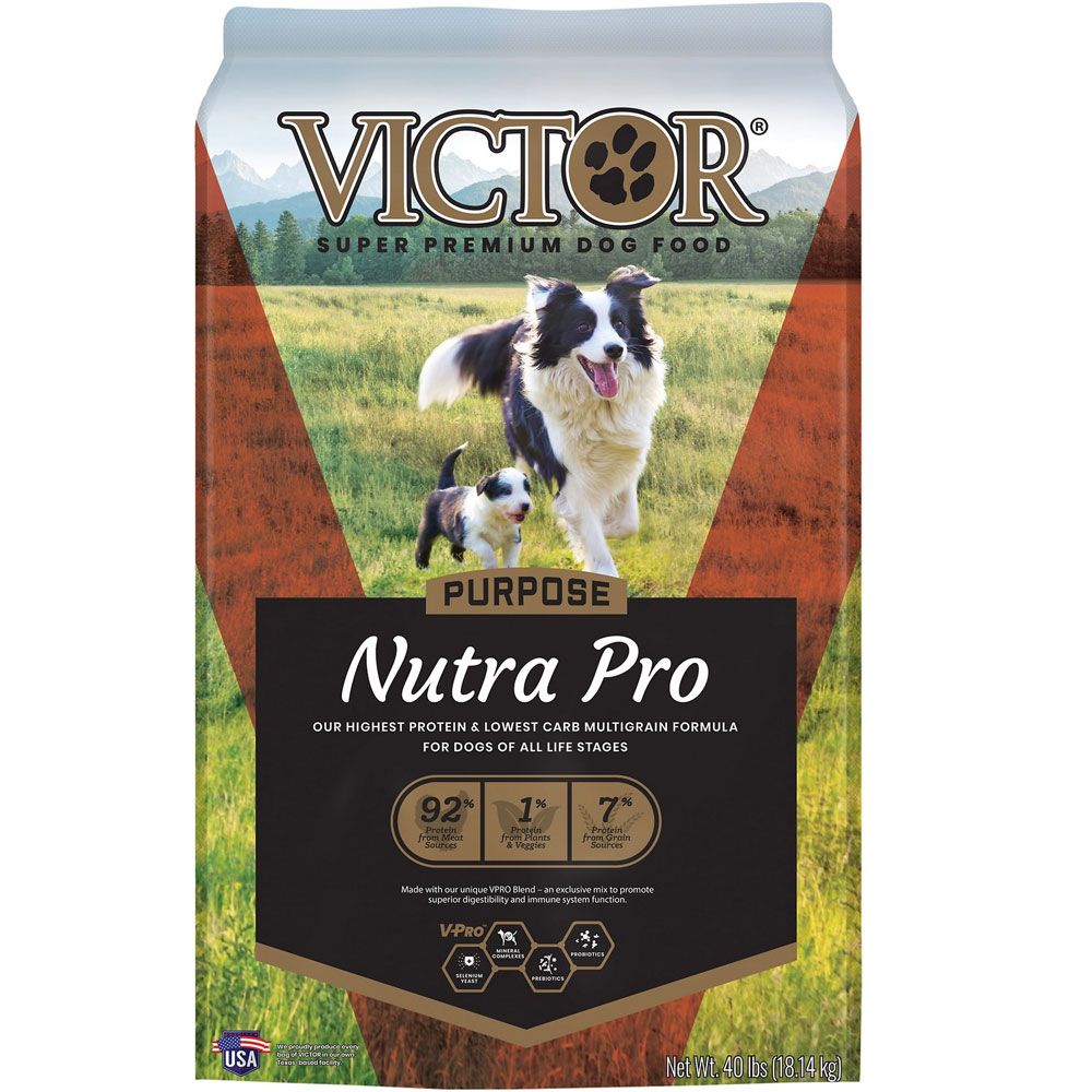 VICTOR Purpose Nutra Pro Dry Dog Food, 40lb bag On Sale EntirelyPets
