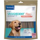 Virbac C.E.T. VeggieDent Flex + Joint Health Dental Chews for Large Dogs, over 66 lbs, 30 count