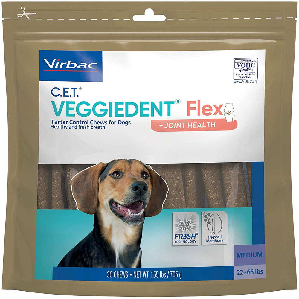 VIRBAC-CET-VEGGIEDENT-FLEX-MD-30CT