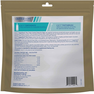 VIRBAC-CET-VEGGIEDENT-FLEX-MD-30CT