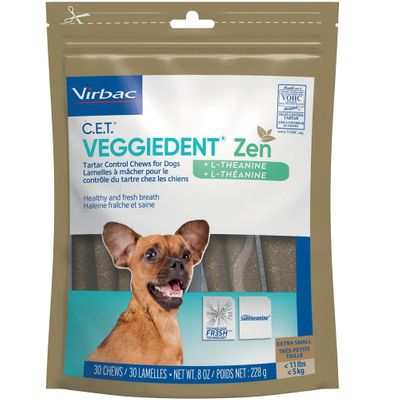 VIRBAC-CET-VEGGIEDENT-ZEN-XSM-30CT