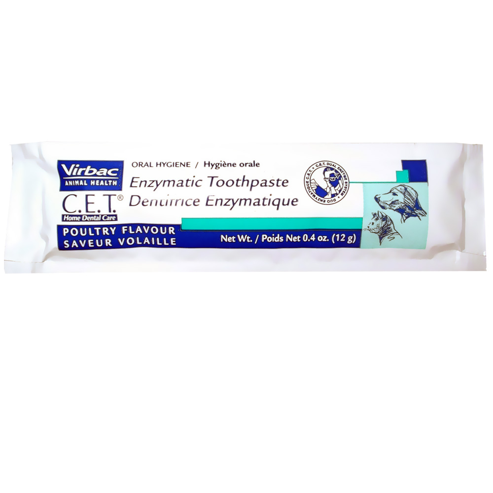 Virbac CET Enzymatic Toothpaste Dentifric Enzymatique (Poultry Flavour) On Sale EntirelyPets