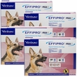 Virbac EFFIPRO Plus Flea & Tick Spot Treatment for Dogs, 45-88.9 lbs, 12 Doses (12-mos. supply)