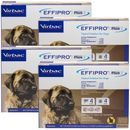 Virbac EFFIPRO Plus Flea & Tick Spot Treatment for Dogs, 89-132 lbs, 12 Doses (12-mos. supply)