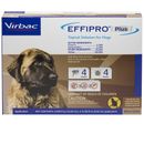 Virbac EFFIPRO Plus Flea & Tick Spot Treatment for Dogs, 89-132 lbs, 3 Doses (3-mos. supply)