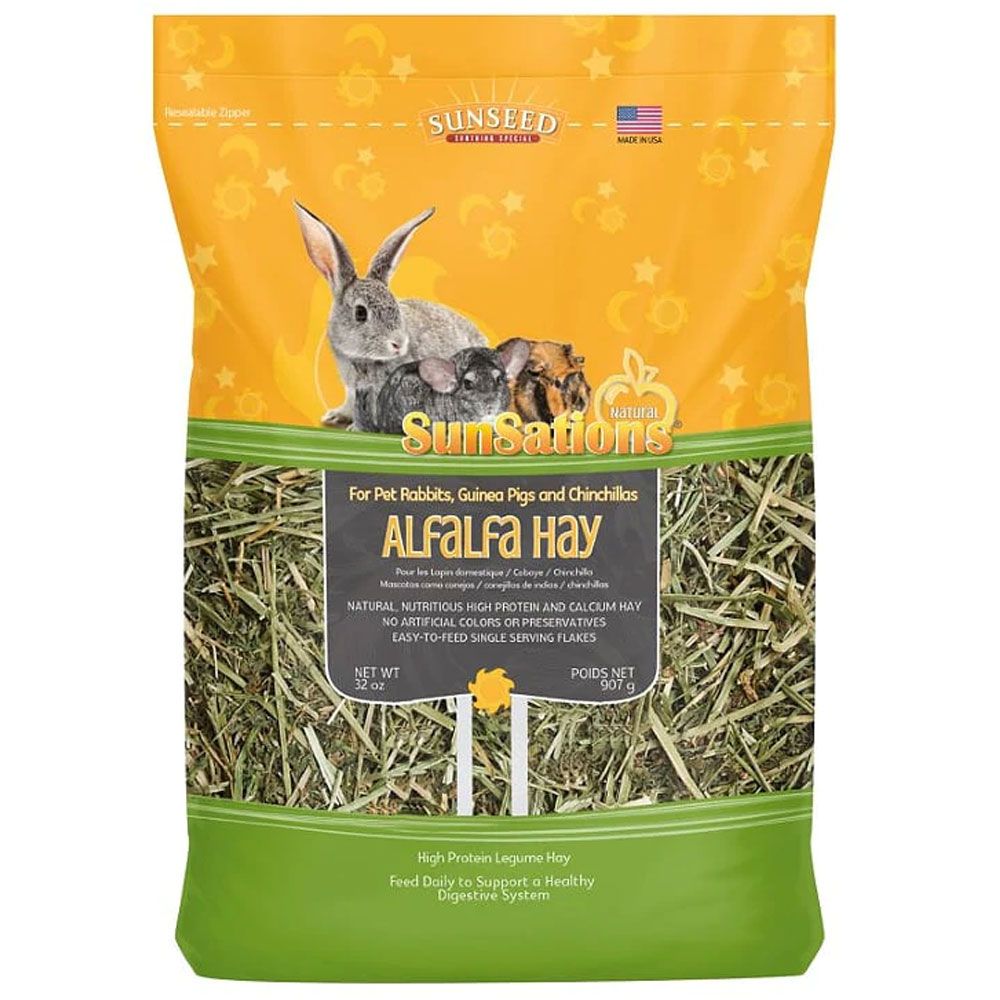 Vitakraft Sunseed Sunsations Natural Alfalfa Hay, 32oz On Sale