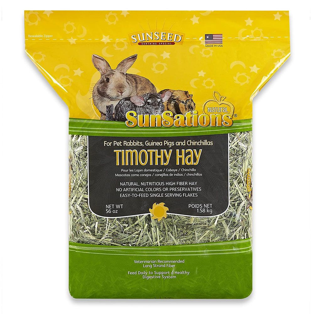 Vitakraft Sunseed Sunsations Natural Timothy Hay, 56oz On Sale