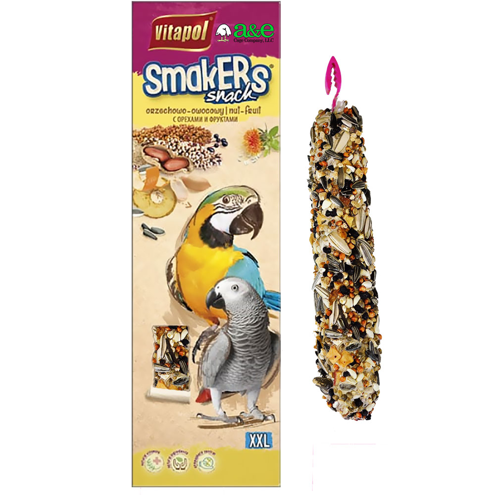 VITAPOL-SMAKERS-TREAT-STICKS-TWINPACK-NUT-XXL