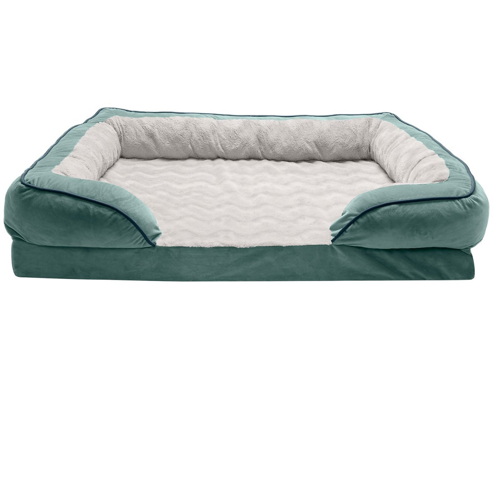 FurHaven Velvet Waves Perfect Comfort Full Support Sofa Bed