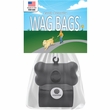 Wag Bags Dispenser Bone - Black (30 Bags)