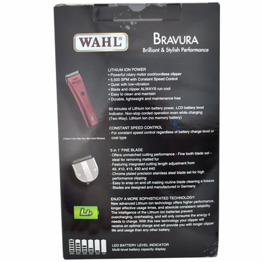 WAHL-BRAVURA-LITHIUM-CLIPPER-KIT-PURPLE