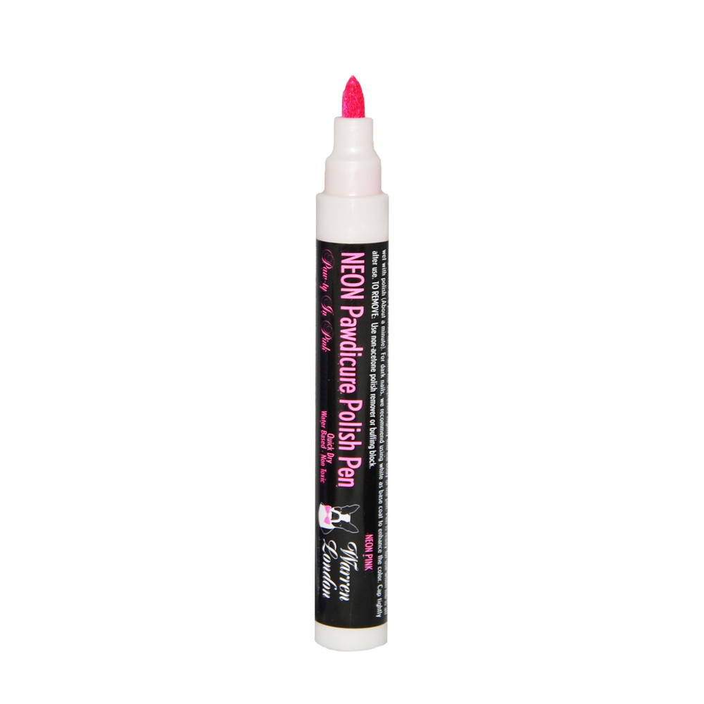 WARREN-LONDON-PAWDICURE-POLISH-PEN-NEON-PINK