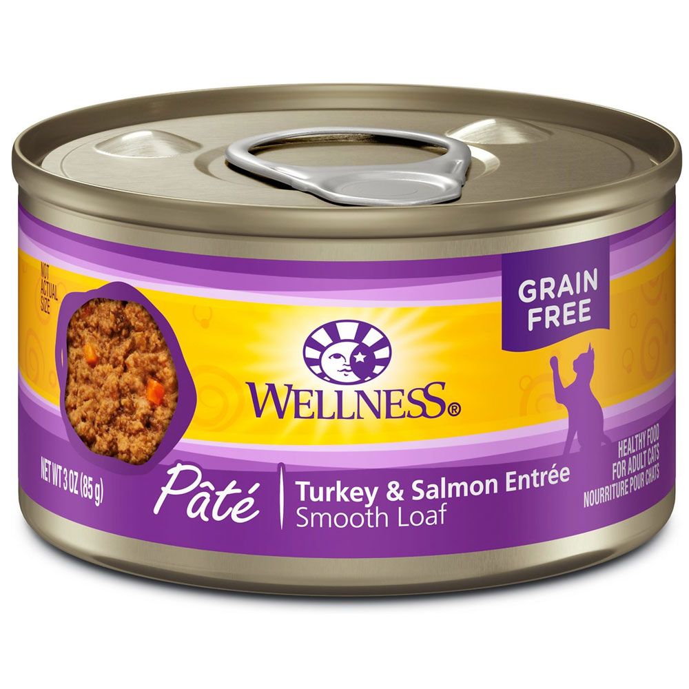 Wellness Complete Health Turkey & Salmon Formula GrainFree Canned Cat