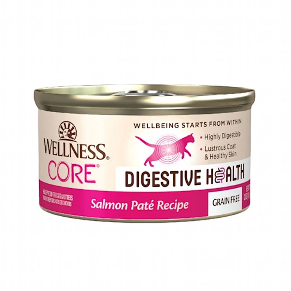 Wellness CORE Digestive Health Salmon Pate Recipe GrainFree Wet Cat