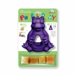 YETI DOG TOY PUFF PLAY HANGRY DRAGON PURPLE
