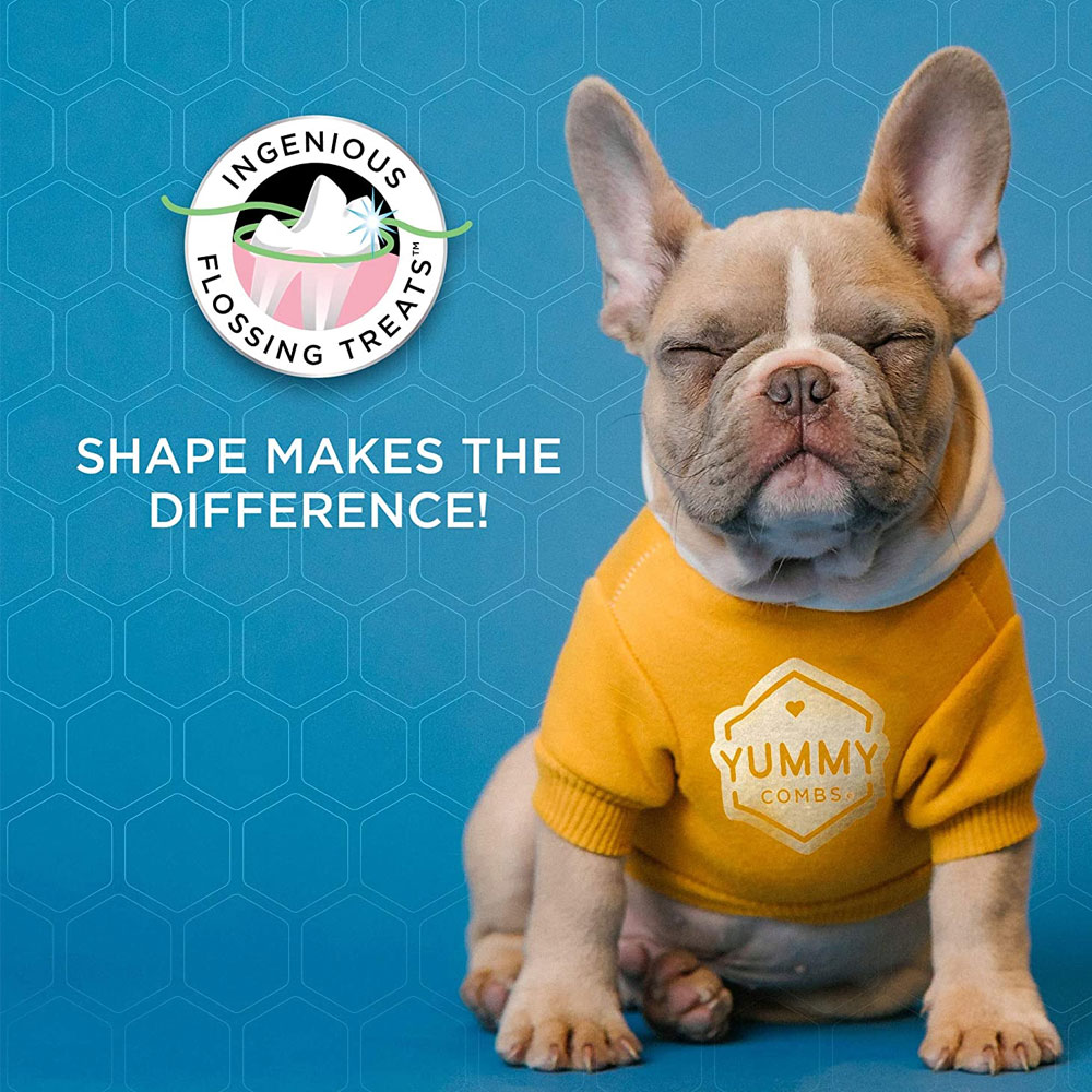 YUMMYCOMBS-MINIHEXI-FLOSSING-DENTAL-TREATS-DOGS-OVER-100LBS-XLARGE-8CT