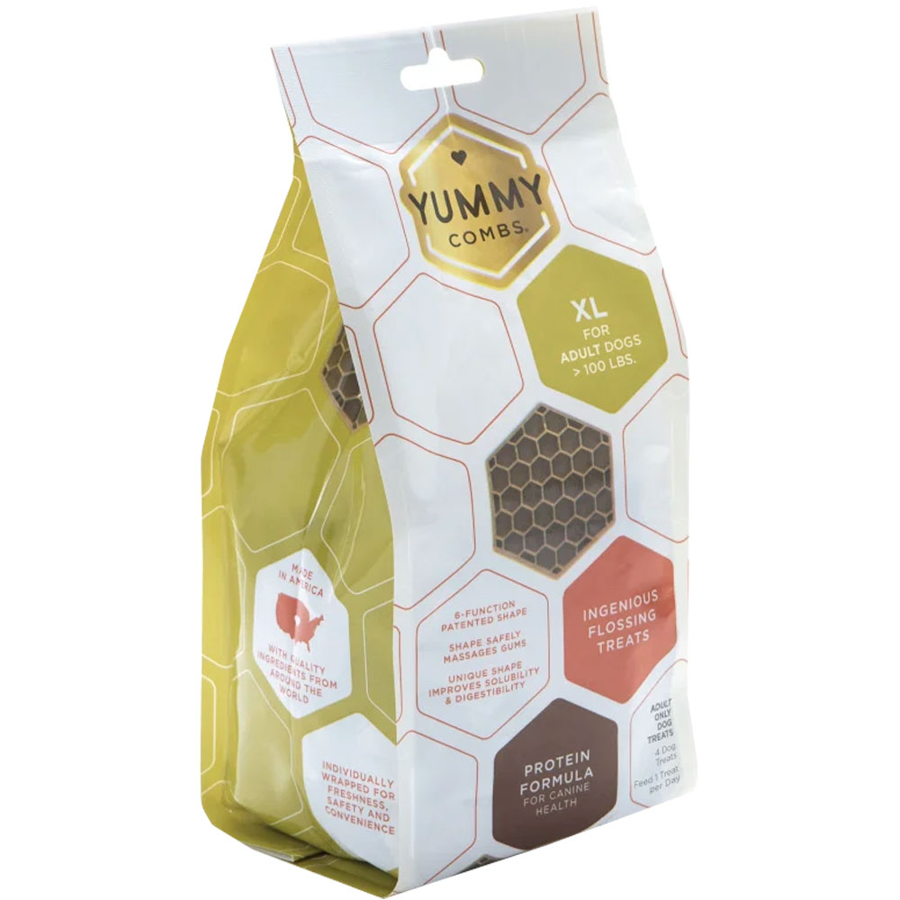 YUMMYCOMBS-PEG-ABLE-FLOSSING-DENTAL-TREATS-DOGS-OVER-100LBS-XLARGE-4CT