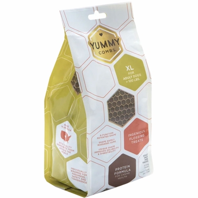 YUMMYCOMBS-PEG-ABLE-FLOSSING-DENTAL-TREATS-DOGS-OVER-100LBS-XLARGE-4CT