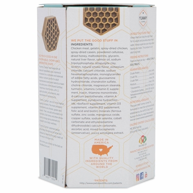 YUMMYCOMBS-FLOSSING-DENTAL-TREATS-2PCK-DOGS-5-12LBS-XSMALL-24CT