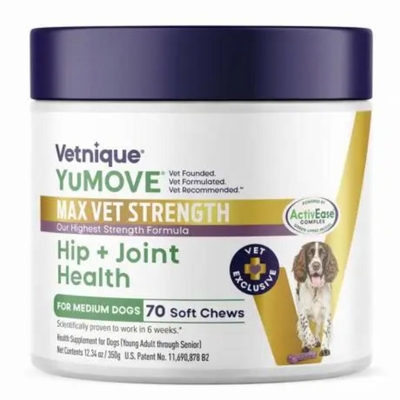 YUMOVE-MAX-VET-HIP-JOINT-MEDIUM-DOGS-70CHEWS