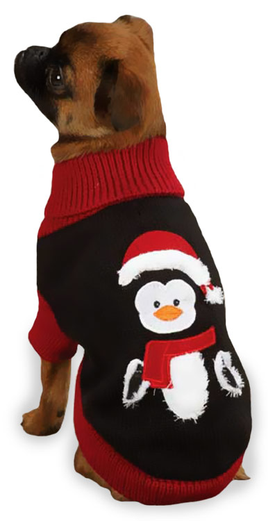 Zack & Zoey Penguin Sweaters Black
