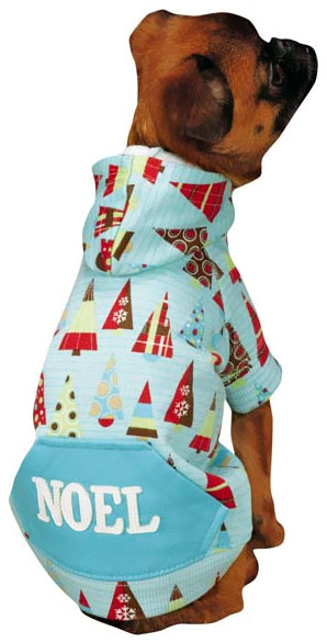 Zack & Zoey Winter Lights Hoodie Tree