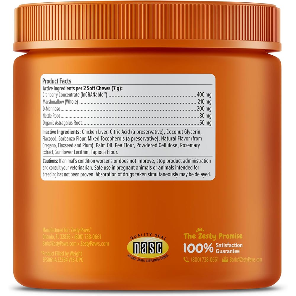 ZESTY-PAWS-URINARY-TRACT-BITES-CHICKEN-90-CHEWS